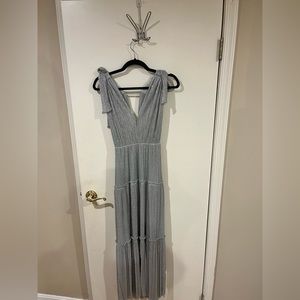 Sabina Musayev Helena Dress in Silver